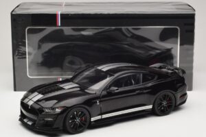 Ford Mustang Shelby GT500 S550 Nero IXO 1:18 U18RDC002-FO Pressofusione — immagine 8 di 8