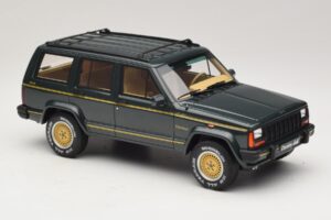 Jeep Cherokee XJ Limited Dark Hunter Green Otto 1:18 OT1340 Resina — immagine 4 di 6