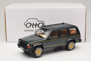 Jeep Cherokee XJ Limited Dark Hunter Green Otto 1:18 OT1340 Resina — immagine 6 di 6