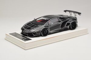Lamborghini Aventador Liberty Walk TRON Nero Brillante JUC 1:18 J32-14 Resina