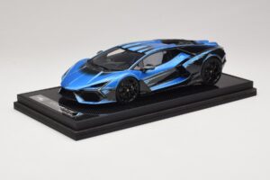 Lamborghini Revuelto Blue Black IVY Merit 1:18 REMC040 Resina — immagine 2 di 7