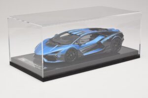 Lamborghini Revuelto Blue Black IVY Merit 1:18 REMC040 Resina — immagine 6 di 7