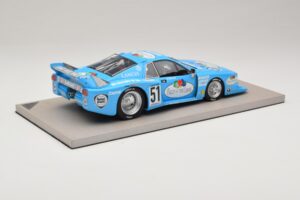 Lancia Beta Montecarlo Turbo #51 H. Heyer DRM Zolder 1980 Top Marques 1:18 CK920188 Resina — immagine 2 di 6