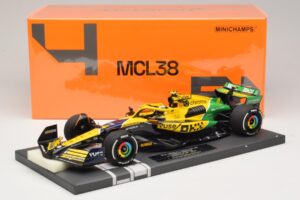 McLaren MCL38 #4 L. Norris Monaco GP Winner 2024 Minichamps 1:18 537242604 Resina — immagine 7 di 7