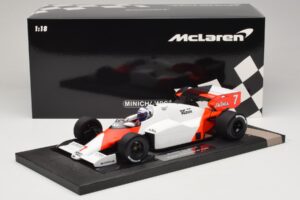 McLaren MP4/2 TAG #7 A. Prost Portuguese GP Winner 1984 Minichamps 1:18 537841807 Resina — immagine 7 di 7