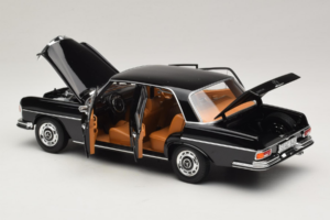 Mercedes 280 SE W108 Nero Norev 1:18 183360 Pressofusione — immagine 5 di 8