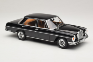 Mercedes 280 SE W108 Nero Norev 1:18 183360 Pressofusione — immagine 6 di 8