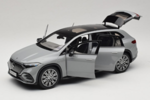 Mercedes EQS SUV X296 Manufaktur Alpine Grey NZG 1:18 B66960591 Pressofusione — immagine 2 di 8