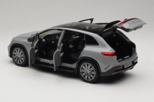 Mercedes EQS SUV X296 Manufaktur Alpine Grey NZG 1:18 B66960591 Pressofusione — immagine 5 di 8