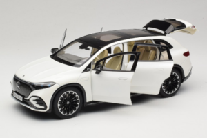Mercedes EQS SUV X296 Manufaktur Diamond White NZG 1:18 B66960590 Pressofusione — immagine 2 di 8