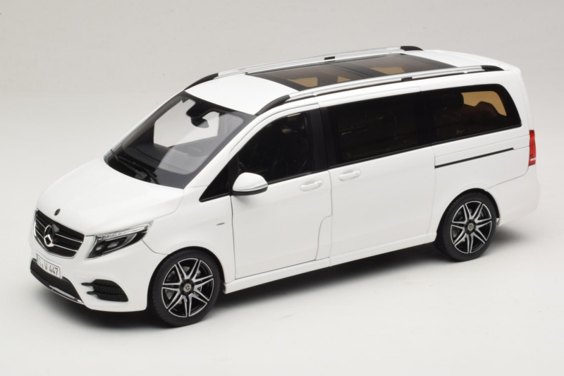 Mercedes V-Class W447 AMG Line Bianco Norev 1:18 183876 Pressofusione