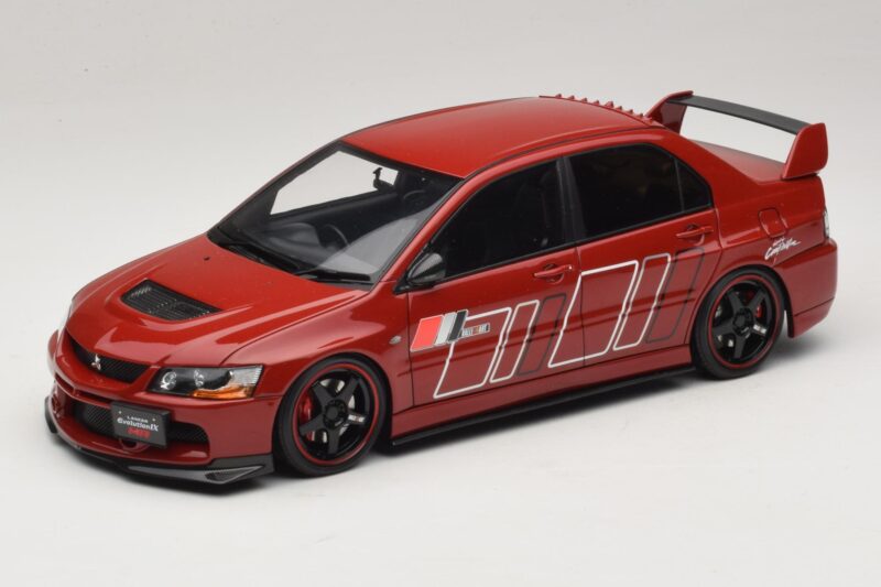 Mitsubishi Lancer Evolution IX MR Fast & Furious Rosso Ignition Model 1:18 2374 Resina