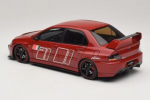 Mitsubishi Lancer Evolution IX MR Fast & Furious Rosso Ignition Model 1:18 2374 Resina — immagine 5 di 6