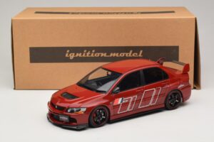 Mitsubishi Lancer Evolution IX MR Fast & Furious Rosso Ignition Model 1:18 2374 Resina — immagine 6 di 6