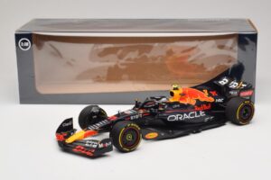 Oracle Red Bull Racing RB18 S. Perez Winner Monaco GP 2022 Minichamps 1:18 110220711 Resina — immagine 7 di 7