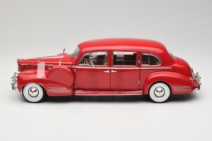 Packard Super Eight One-Eighty Rosso Greenlight 1:18 12971 Pressofusione — immagine 3 di 6