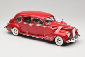 Packard Super Eight One-Eighty Rosso Greenlight 1:18 12971 Pressofusione — immagine 4 di 6
