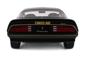 Pontiac Firebird Trans Am Starlight Black Otto 1:12 G098 Resina — immagine 5 di 5
