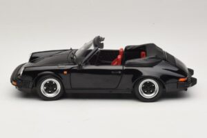 Porsche 911 3.2 Carrera Cabriolet Nero Minichamps 1:18 100063035 Pressofusione — immagine 4 di 8