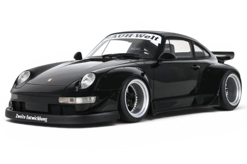 Porsche 911 993 RWB Nero GT Spirit 1:18 GT587 Resina