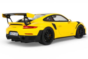 Porsche 911 GT2 RS 991.2 Nurburgring Lap Record Giallo GT Spirit 1:18 GT972 Resina — immagine 2 di 5