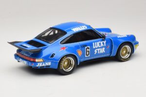 Porsche 911 RSR #6 Wallys Jeans Nurburgring 1974 Spark 1:18 18S088 Resina — immagine 2 di 6