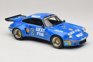 Porsche 911 RSR #6 Wallys Jeans Nurburgring 1974 Spark 1:18 18S088 Resina — immagine 4 di 6