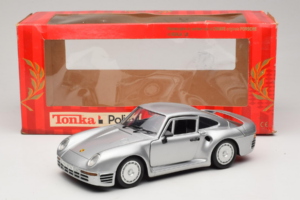 Porsche 959 Argento Tonka 1:18 22213 Pressofusione — immagine 8 di 8