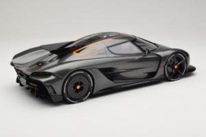 Koenigsegg Jesko Absolut 0-400-0 km/h Record Graphite Grey GT Spirit 1:12 GT575 Resina — immagine 2 di 6