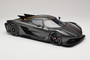 Koenigsegg Jesko Absolut 0-400-0 km/h Record Graphite Grey GT Spirit 1:12 GT575 Resina — immagine 4 di 6