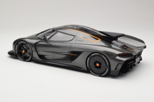 Koenigsegg Jesko Absolut 0-400-0 km/h Record Graphite Grey GT Spirit 1:12 GT575 Resina — immagine 5 di 6
