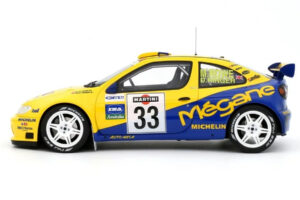 Renault Megane Maxi #33 P. Bugalski / J-P. Chiaroni Rally Sanremo 1998 Otto 1:18 OT1195 Resina — immagine 3 di 5