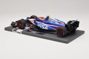 Visa Cash App RB VCARB 01 Y. Tsunoda 2024 Minichamps 1:18 117240122 Resina — immagine 5 di 7