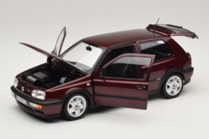 Volkswagen Golf VR6 Mk3 Indian Red Edizione Limitata Norev 1:18 188505 Pressofusione — immagine 2 di 8