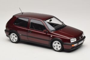 Volkswagen Golf VR6 Mk3 Indian Red Edizione Limitata Norev 1:18 188505 Pressofusione — immagine 6 di 8