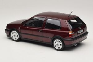 Volkswagen Golf VR6 Mk3 Indian Red Edizione Limitata Norev 1:18 188505 Pressofusione — immagine 7 di 8