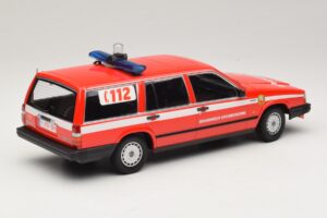 Volvo 740 GL Station Wagon Brandweer Grobbendonk Minichamps 1:18 155171795 Pressofusione — immagine 2 di 6