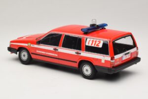 Volvo 740 GL Station Wagon Brandweer Grobbendonk Minichamps 1:18 155171795 Pressofusione — immagine 5 di 6