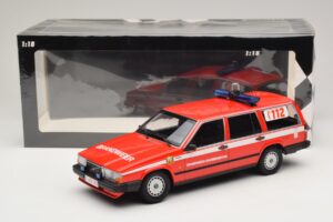 Volvo 740 GL Station Wagon Brandweer Grobbendonk Minichamps 1:18 155171795 Pressofusione — immagine 6 di 6
