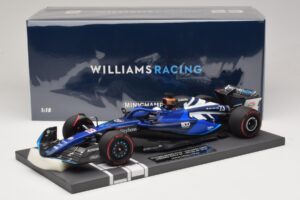 Williams Racing FW45 A. Albon British GP 2023 Minichamps 1:18 117231123 Resina — immagine 7 di 7