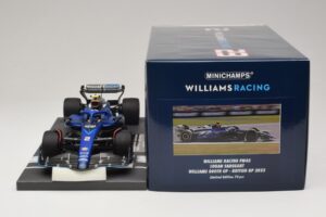 Williams Racing FW45 L. Sargeant British GP 2023 Minichamps 1:18 117231102 Resina — immagine 6 di 7