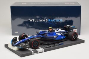 Williams Racing FW45 L. Sargeant British GP 2023 Minichamps 1:18 117231102 Resina — immagine 7 di 7