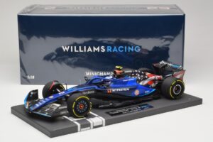 Williams Racing FW45 L. Sargeant United States GP 2023 Minichamps 1:18 117231902 Resina — immagine 6 di 6