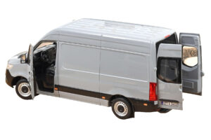 Mercedes Sprinter Grigio Norev 1:18 183042 Pressofusione — immagine 3 di 6