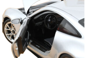 Porsche 911 992.2 GT3 Touring Package GT Silver Metallic Norev 1:18 187002 Pressofusione — immagine 4 di 5