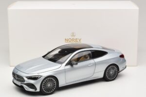 Mercedes CLE C236 Coupé Hightech Silver Norev 1:18 183939 Pressofusione — immagine 8 di 8