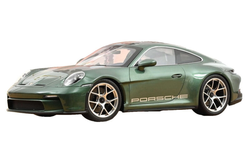 Porsche 911 992 S/T Malachite Green Metallic Norev 1:12 127552 Pressofusione