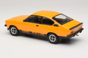 Opel Kadett C Rallye 2.0E Brilliant Ochre Norev 1:18 183659 Pressofusione — immagine 5 di 6