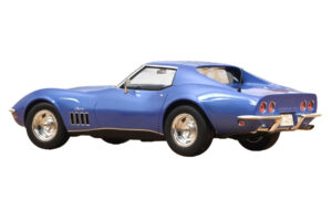 Chevrolet Corvette C3 Le Mans Blue Norev 1:18 189034 Pressofusione — immagine 2 di 3