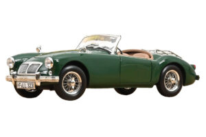 MG MGA British Racing Green Norev 1:18 182610 Pressofusione